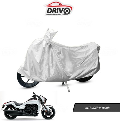 Drivo Waterproof Two Wheeler Cover for Suzuki(Intruder M1800R, Silver)