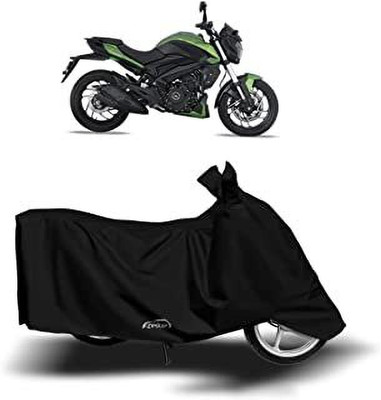APNEK Waterproof Two Wheeler Cover for Bajaj(Dominar 400, Black)