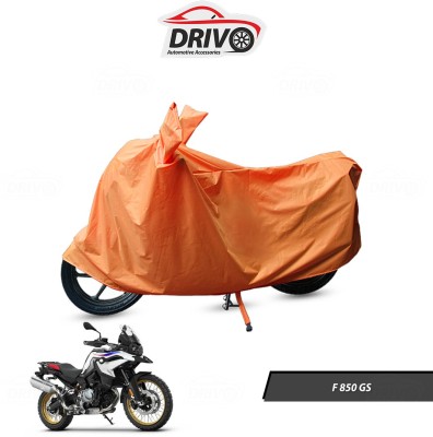 Drivo Waterproof Two Wheeler Cover for BMW(F 850 GS, Orange)