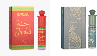 Revolve Jannat & Victorious Combo Floral Attar(Floral)