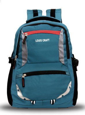 Louis Craft Large 35 L Laptop Backpack Medium Stylish Backpack for Unisex (Sky Blue) 35 L Laptop Backpack(Blue)