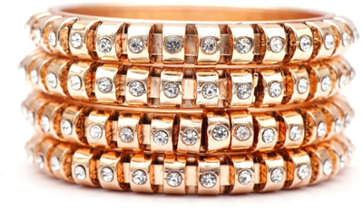 Shivarth Metal Bangle Set(Pack of 4)