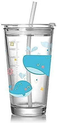 Fiery 400 ml Glass Shaker(Pack of 1, Clear)