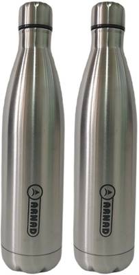 arnad Stainless Steel Water Bottle 1000ml - Super Combo Pack Of 2 New Duchess 1000 ml Bottle