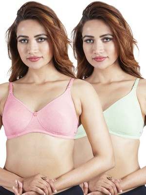 Sonari Silver Women Full Coverage Non Padded Bra(Multicolor)