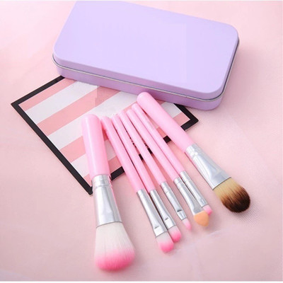 YAWI Foundation , Lip Multi Use Eye Shadow Brush Set For All Type Skin Tone(Pack of 7)
