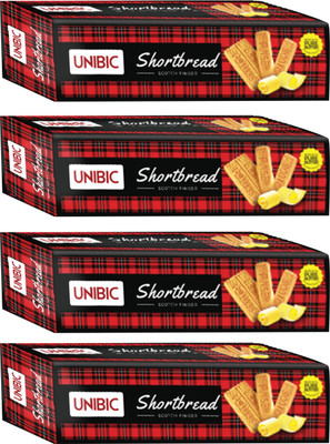 UNIBIC Nuts Broken Cookies Biscuit(4 x 100 g)