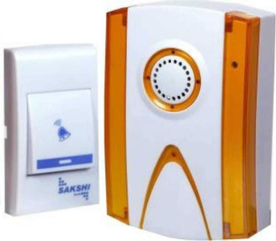 VSA Sakshi Wireless Cordless Calling Remote Door Bell for Home/Office/Warehouse Wireless Door Chime(32 Tunes)