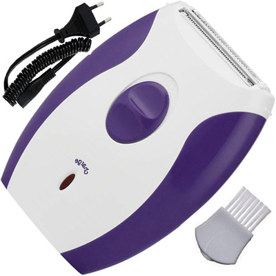 KMY 2in1 Women Rechargeable Shaver Trimmer Painless Epilators Hair Remover 04 Cordless Epilator(Multicolor)