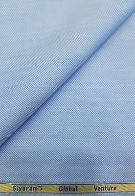 Siyaram's Polycotton Solid Shirt Fabric