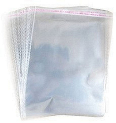 SBI BOPP PACKING BOPP Polybags for Packing Saree, Shirts, Cloths Sealable/Self Adhesive Jewelry Packing Pouch Garments Packing Bag | 12x14 Inch ( 100 PCS )(Transparent)