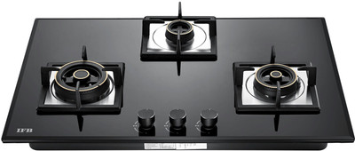 IFB 78-GCI3B Glass Automatic Hob(3 Burners)