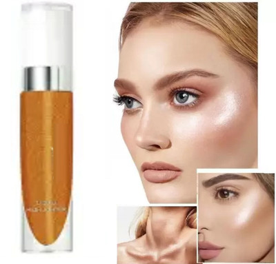 Latixmat Face Highlight Brighten Make For Professional Look  Highlighter(COPPER)