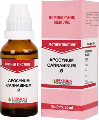 Bakson's Homoeopathy Apocynum Cannabinum Q Mother Tincture(30 ml)