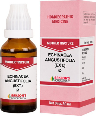 Bakson's Homoeopathy Echinacea Angustifolia (Ext.) Q Mother Tincture(30 ml)