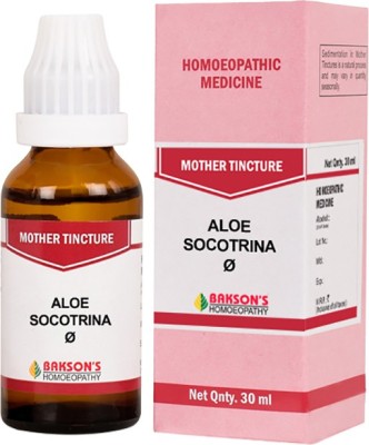 Bakson's Homoeopathy Aloe Socotrina Q Mother Tincture(30 ml)