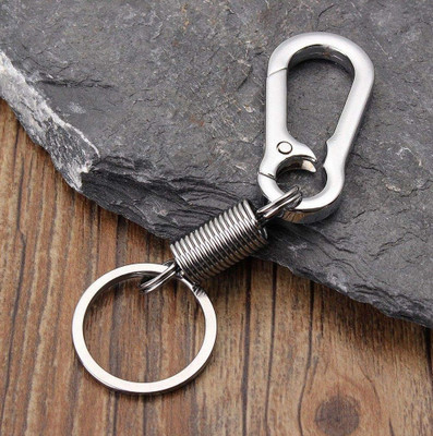 JAINSON MARTIN spring Hook Locking Metal Keychain For Bike & Car Keychain Best Quality Key Chain