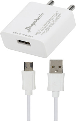 Deepsheila Wall Charger Accessory Combo for VIVO V5 PLUS(White)