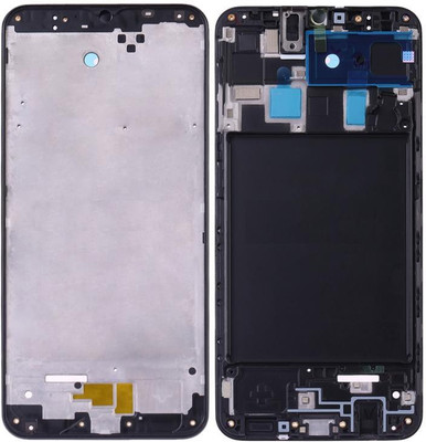 Purplesavvy Samsung A20 LCD Frame Middle Chassis Back Panel(Black)