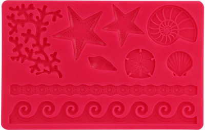 Flour Butter Chocolate Silicone Fondant & Gum paste Mould 0(Pack of 1)