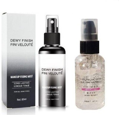 MYEONG PRIMER & MAKEUP SETTING SPRAY DEWY FINISH KEEP YOUR SKIN HYDRATED.SUITS ALL SKIN Primer  - 115 ml(TRANSPARENT)