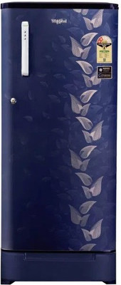 Whirlpool 190 L Direct Cool Single Door 2 Star Refrigerator with Base Drawer(Sapphire Fiesta, WDE 190L 2S)