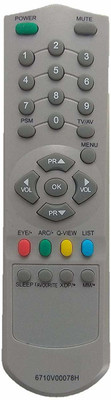 Nij L06710V00078H TV Compatible For CRT TV Remote Control LG Remote Controller(Grey)