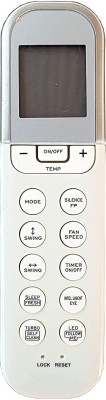 BhalTech 196 AC Compatible for  Koryo AC Remote Controller(White)