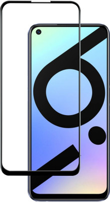 DMJHP Edge To Edge Tempered Glass for Realme 6i(Pack of 1)