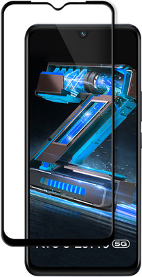 Flipkart SmartBuy Edge To Edge Tempered Glass for iQOO Z6 Pro 5G(Pack of 1)