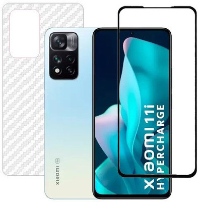ECMERED Front and Back Screen Guard for Xiaomi 11i Hypercharge(Pack of 1)