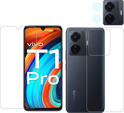 Vatsin Front and Back Screen Guard for iQOO Z6 Pro(Pack of 3)