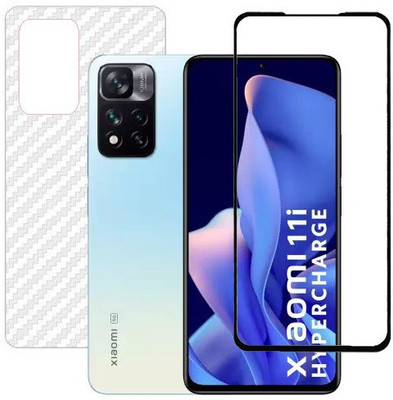 ECMERED Front and Back Screen Guard for Xiaomi 11i Hypercharge(Pack of 1)