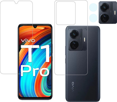 Vatsin Front and Back Screen Guard for iQOO Z6 Pro(Pack of 3)