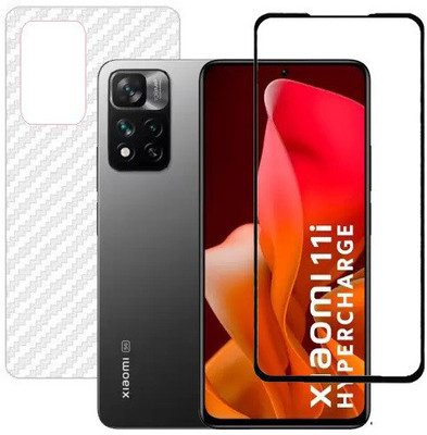 ECMERED Front and Back Screen Guard for Xiaomi 11i Hypercharge(Pack of 1)