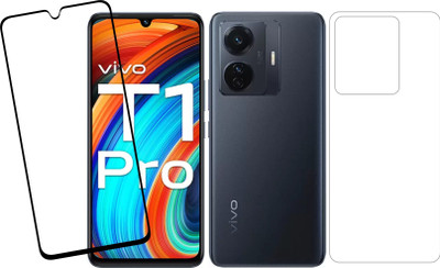 Ten To 11 Front and Back Tempered Glass for ViVO T1 Pro 5G(Pack of 2)