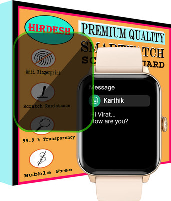 hirdesh Screen Guard for Fire-Boltt Ninja Calling(Pack of 1)