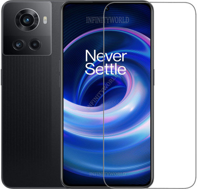 INFINITYWORLD Tempered Glass Guard for OnePlus 10R 5G(Pack of 1)