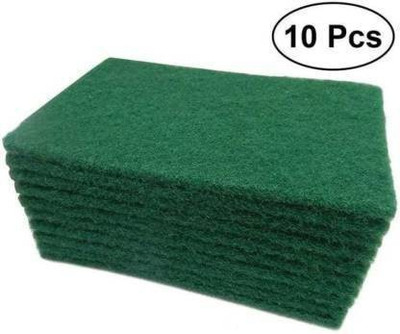 JKB TRADERS Scrubber Big Size Scrub Pad Scrub Sponge(Large, Pack of 10)
