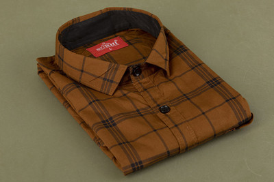Surhi Men Checkered Casual Multicolor Shirt