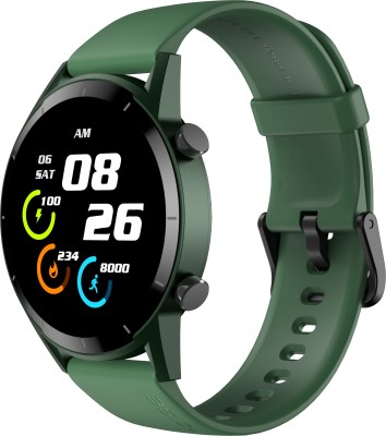 Noise Core�2�Smart Watch with 1.28" Display , 100+ watch faces and 50+ Sports Modes Smartwatch(Green Strap, Regular)