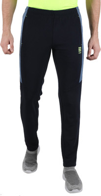 Rock.it Colorblock Men Blue Track Pants