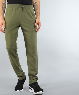 PUMA Ottoman Sweatpants Striped Men Green Track Pants