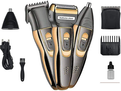 shivamart GM595 Trimmer 45 min  Runtime 3 Length Settings(Black)