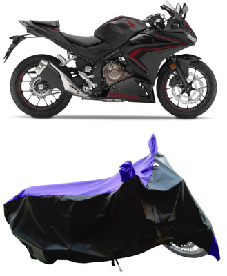 Wegather Two Wheeler Cover for Honda(CBR500R BS6, Blue)