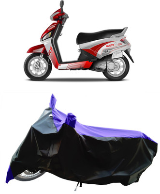 Wegather Two Wheeler Cover for Mahindra(Gusto Electric, Blue)
