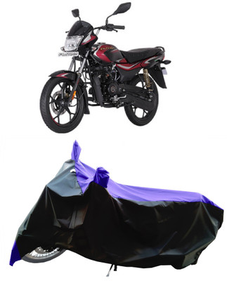 Wegather Two Wheeler Cover for Bajaj(Platina 110 H-Gear BS6, Blue)