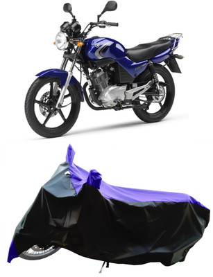 Wegather Two Wheeler Cover for Yamaha(YBR 125, Blue)
