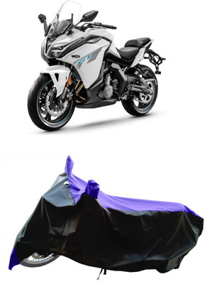 Wegather Two Wheeler Cover for CFMoto(650GT BS6, Blue)