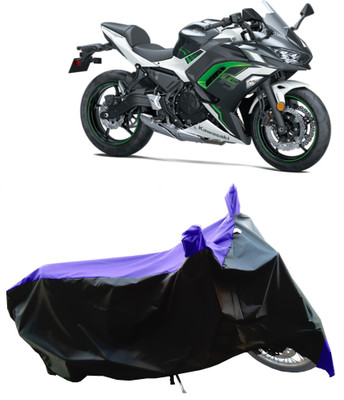 Wegather Two Wheeler Cover for Kawasaki(Ninja 650 BS6, Blue)